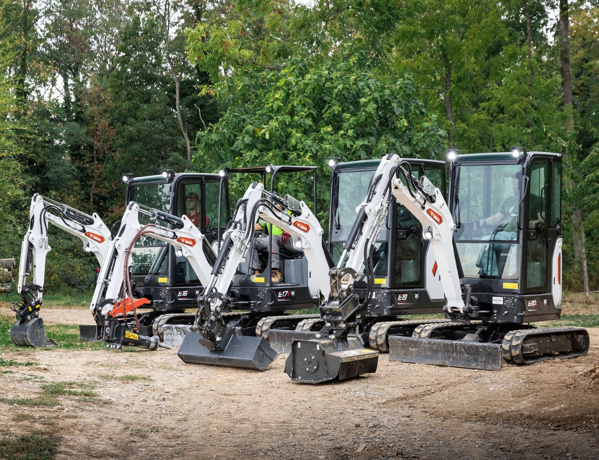 Bobcat au salon BAUMA 